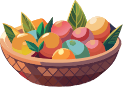 Basket of fruit